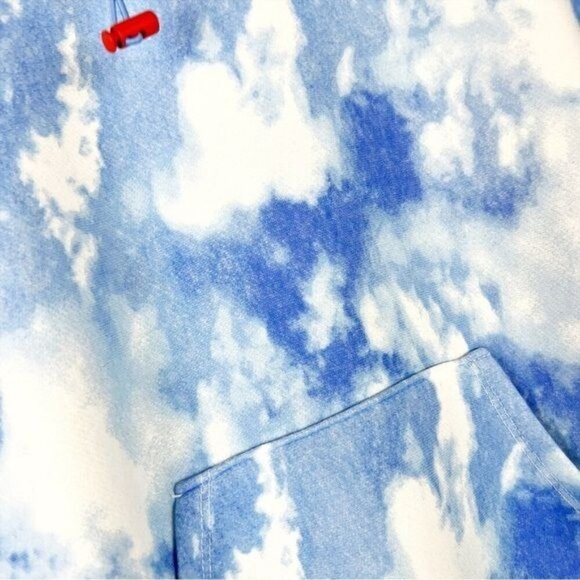 Zerina Akers for Bar III Tie Dye Hoodie Sweatshirt S Angelcore Dreamcore Retro - Picture 5 of 7